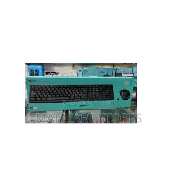 Logitech Mk270 Reliable Wireless Keyboard and Mouse Combo