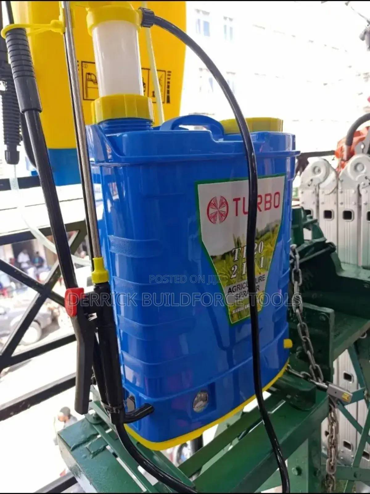 2 in 1 Turbo Knapsack Sprayer Battery Manual 20ltrs