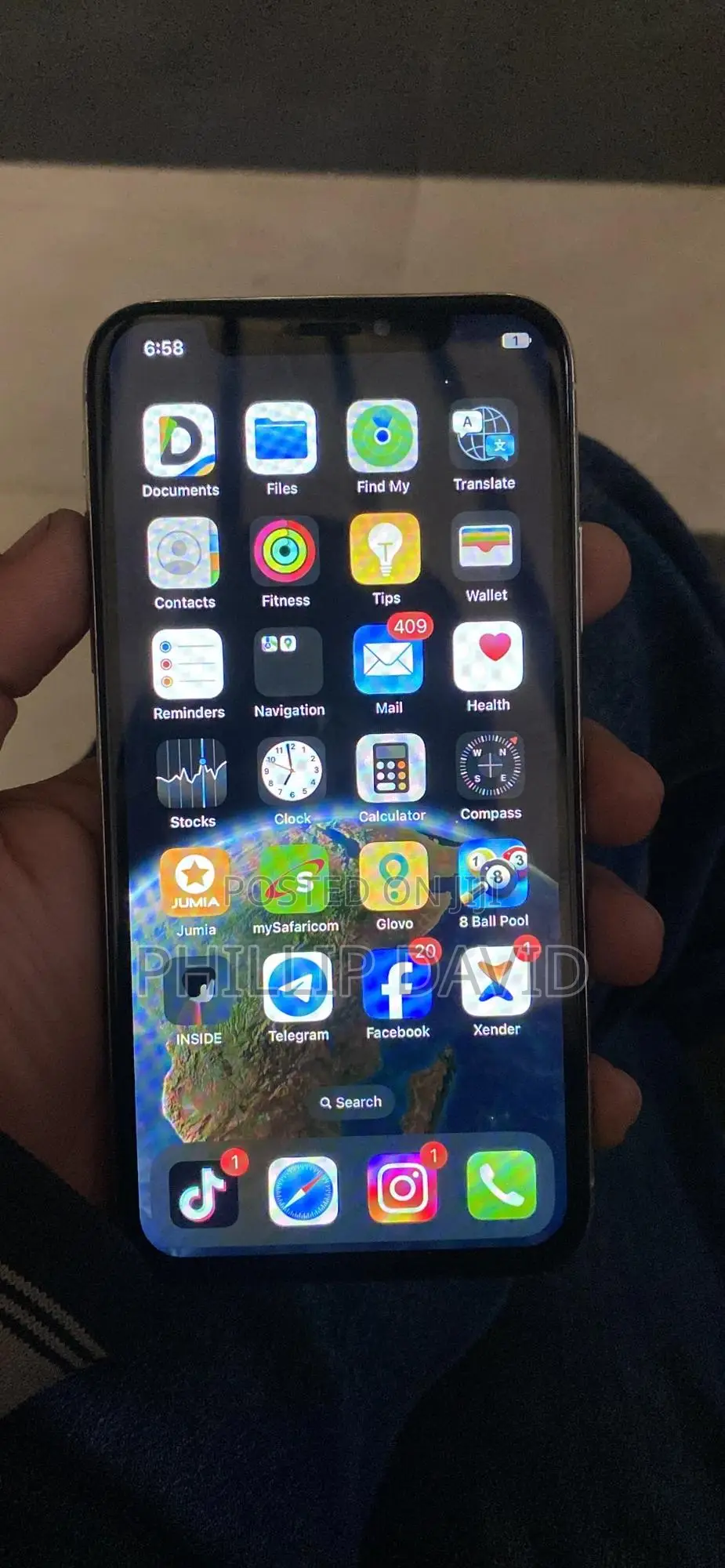 Apple iPhone X 256 GB White
