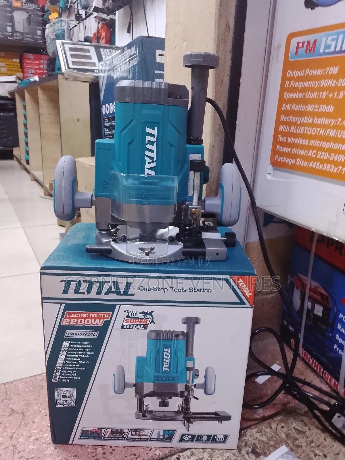 Total 2200w Wood Router / Total Electric Router