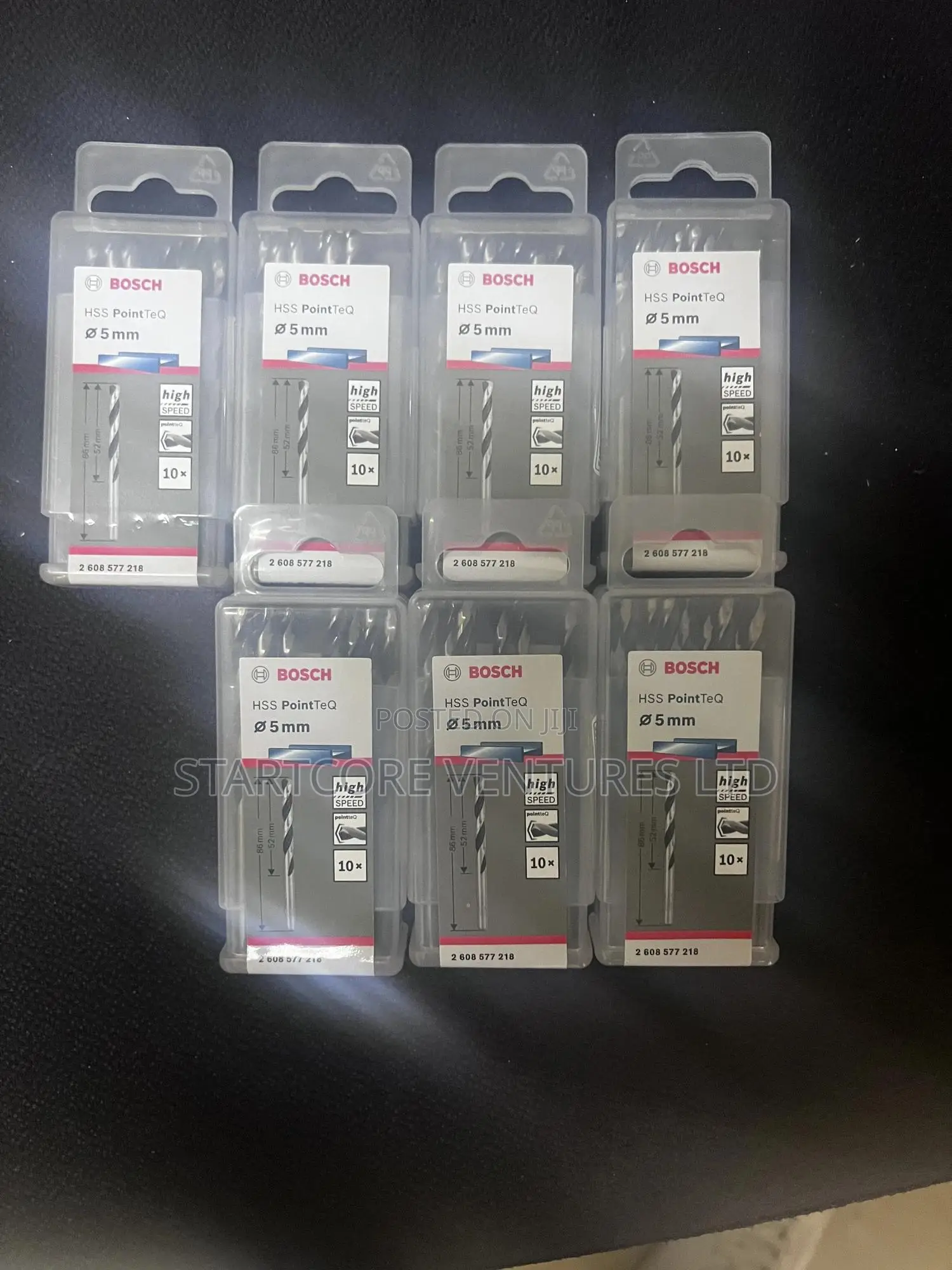Bosch Drill Bits HSS Point-Teq 5mm 10pcs