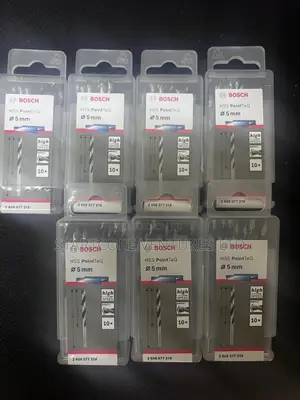 Bosch Drill Bits HSS Point-Teq 5mm 10pcs
