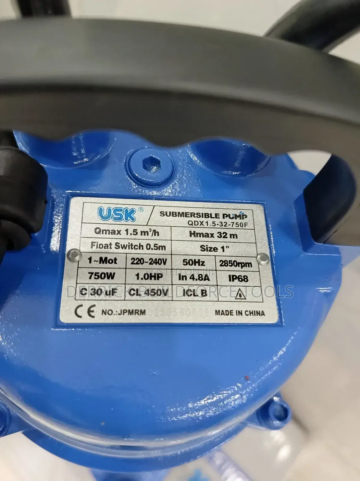 1hp Usk Submersible Pump 1"