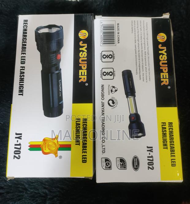 Rechargeable Led Flashlight Torch Jy Super Jy-1702 - main view