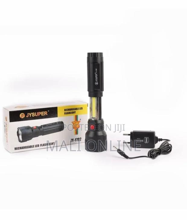 Rechargeable Led Flashlight Torch Jy Super Jy-1702 - thumbnail 5