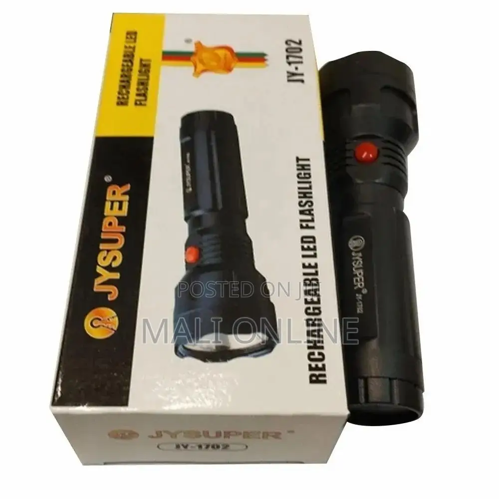 Rechargeable Led Flashlight Torch Jy Super Jy-1702