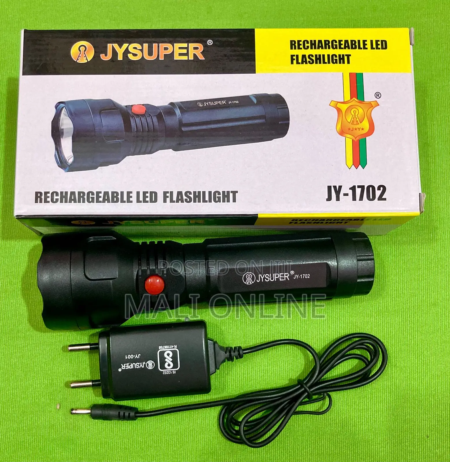 Rechargeable Led Flashlight Torch Jy Super Jy-1702