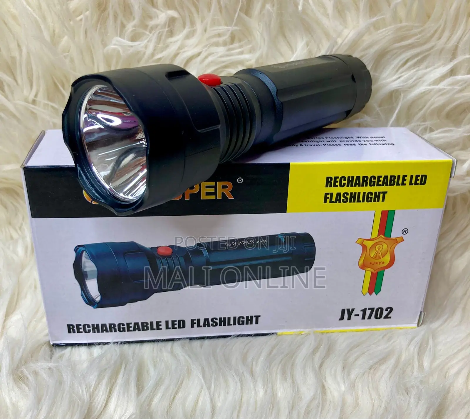 Rechargeable Led Flashlight Torch Jy Super Jy-1702