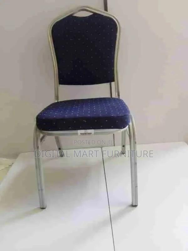 Dining Chair: Cheap Metal Stacking Dining Chair - thumbnail 2