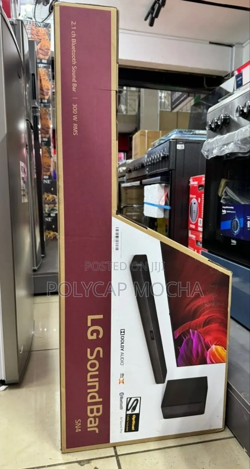 Lg Sn4 300w -2.1ch Sound Bar – Wireless Subwoofer