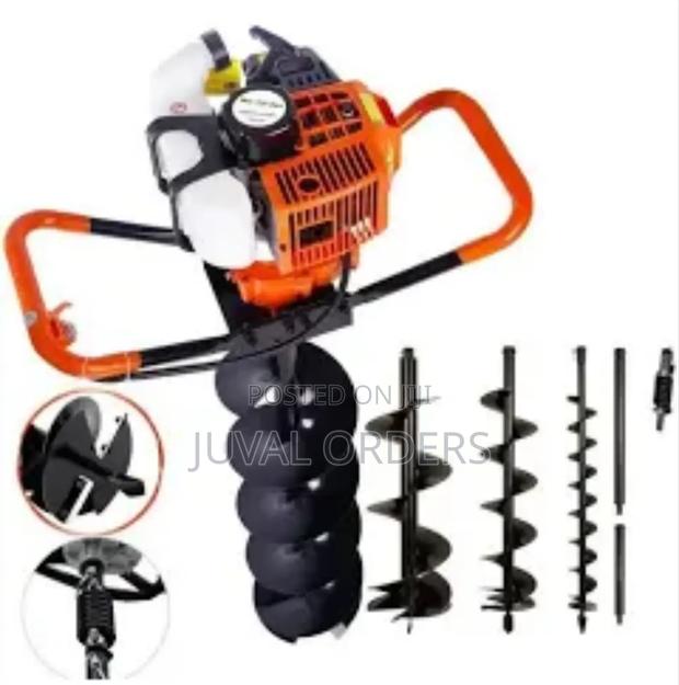 4stroke Earth Auger With 3drill Bits - main view
