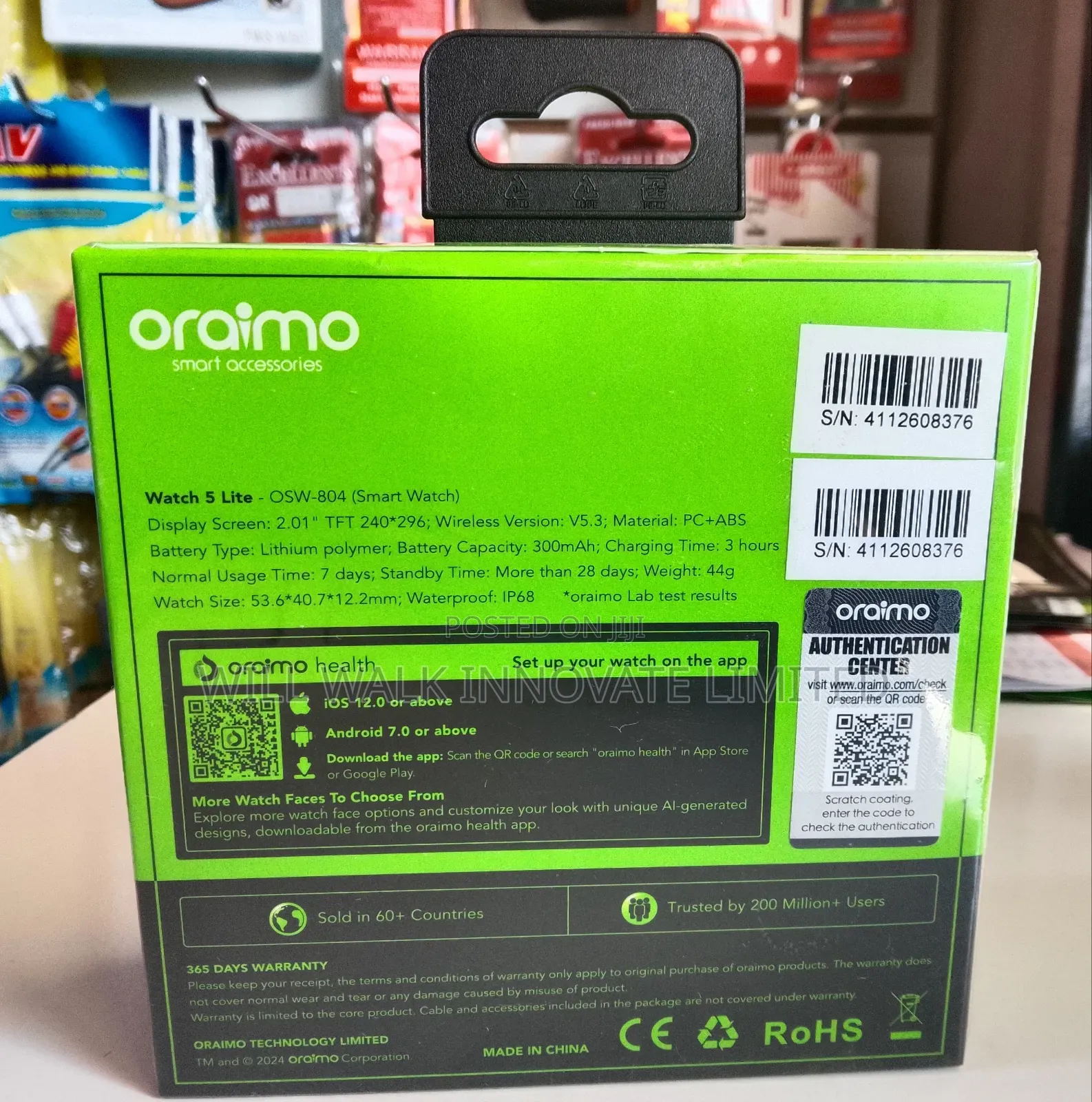 Oraimo Watch 5 Lite