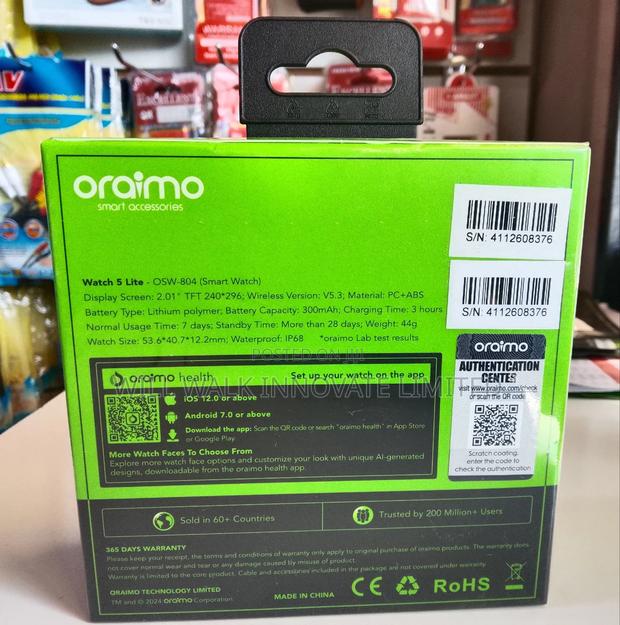 Oraimo Watch 5 Lite - thumbnail 2