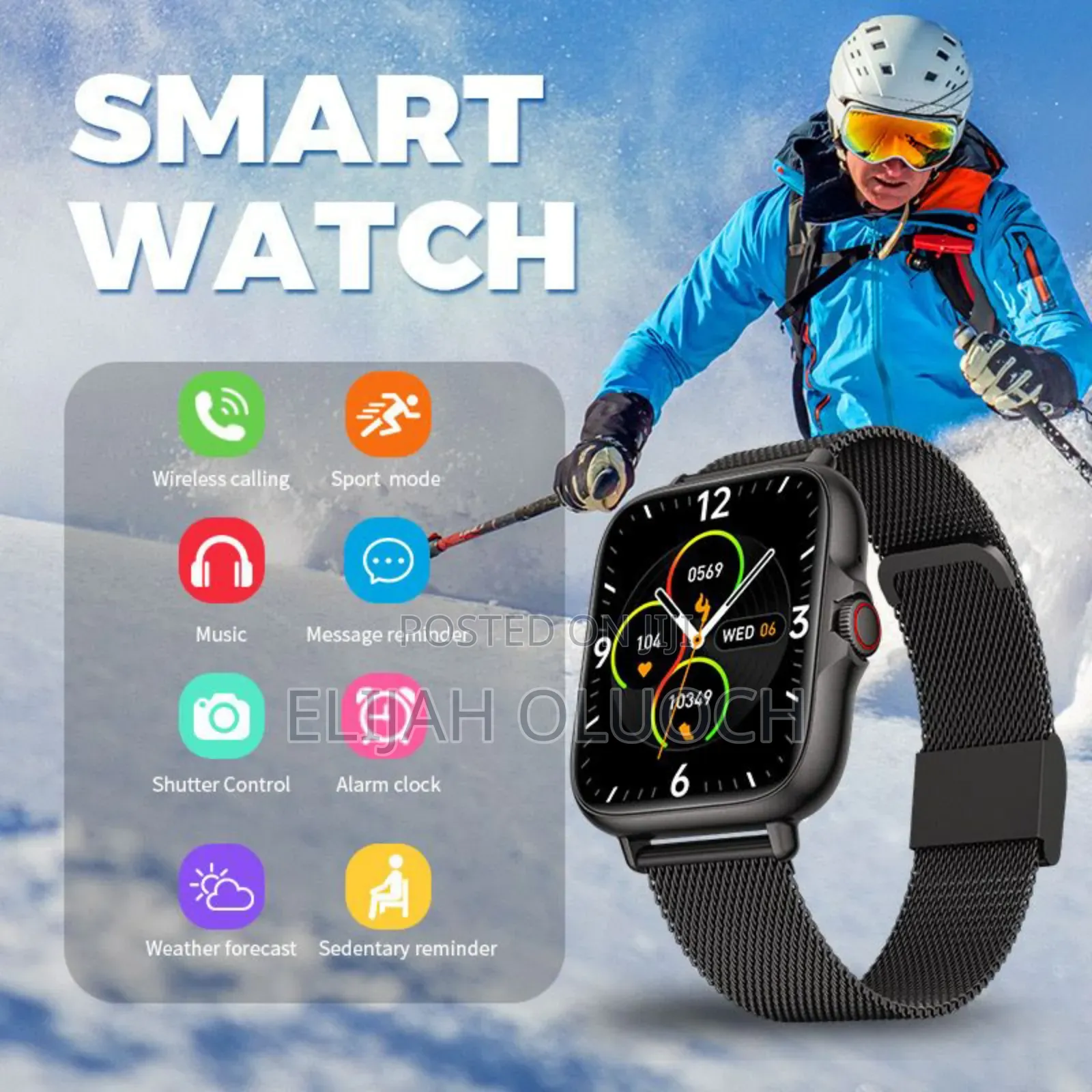 Y13 Fitness Smartwatch Waterproof