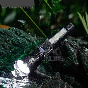 Usb Rechargeable Camping Flashlight 30w Type-c Led Torch - thumbnail 2