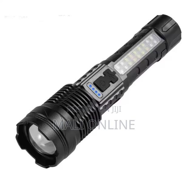 Usb Rechargeable Camping Flashlight 30w Type-c Led Torch - thumbnail 8