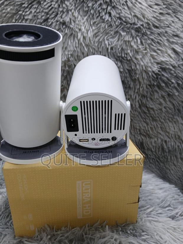 Utra Hd 1080p Hy300 Android 13 White Surface Project - main view