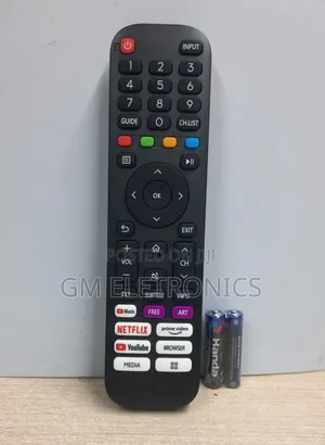 Original 100% Universal Vidaa Remote for Hisense Smart Tvs.