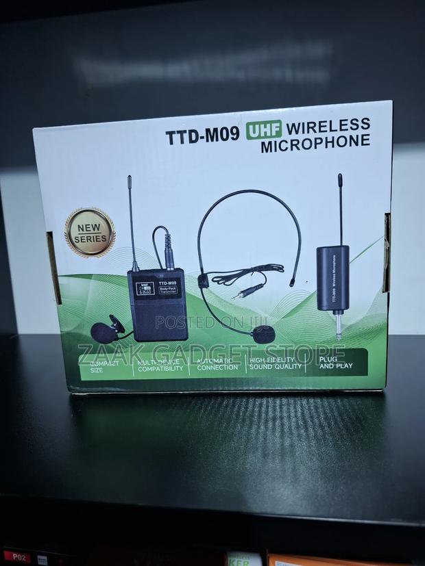 TTD-M09 Uhf Wireless Microphone - main view