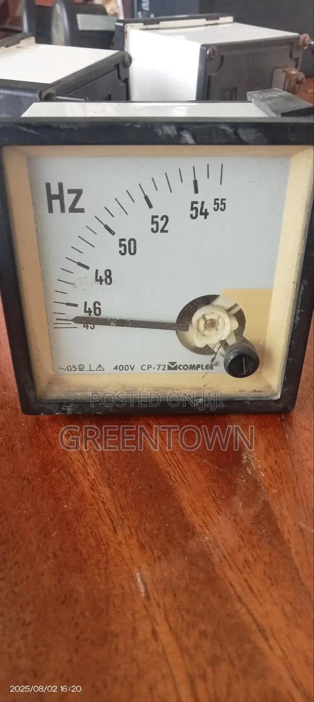 Hz Meter, Analog Frequency Meter - main view