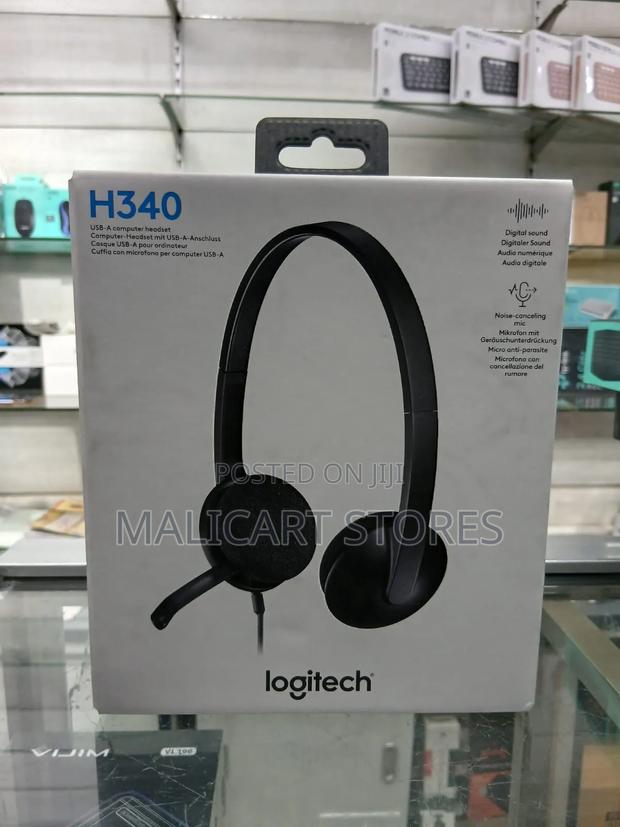 Logitech H340 Usb Computer Headset - main view