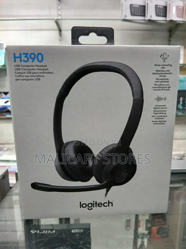Logitech H390 Usb Computer Headset - main view