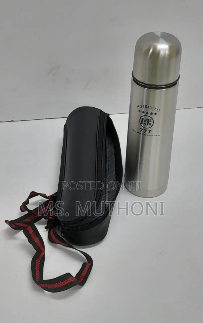 Travel / School Stainless Steel Unbreakable Flask Witha Bag