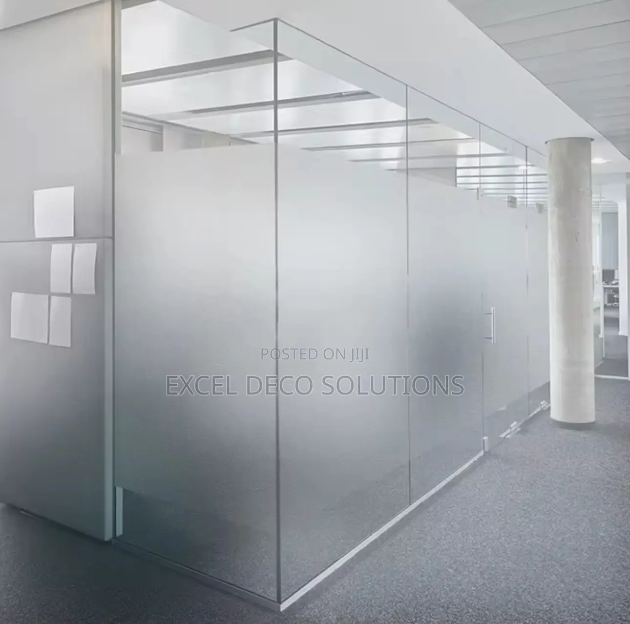 Office Glass Branding/Frosting – Elegant Professional Look