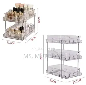 3 Tier Bathroom / Cosmetics Storage Organizer