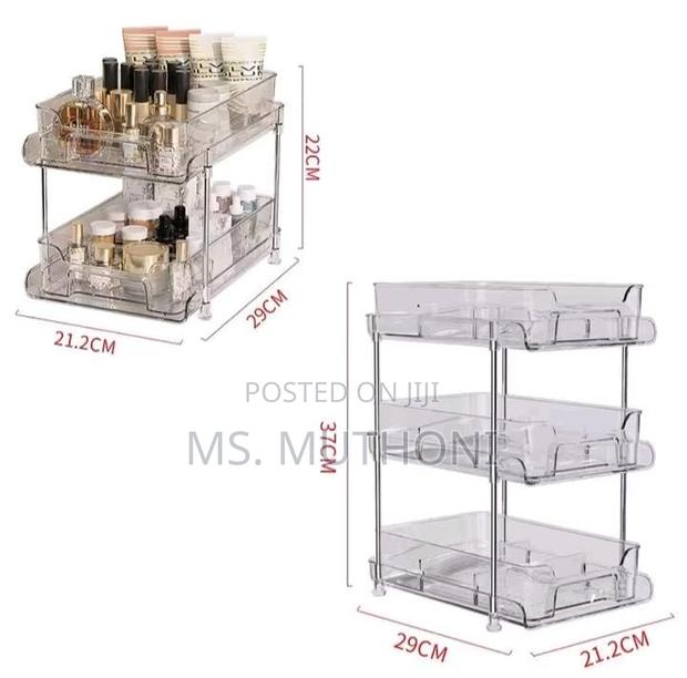 3 Tier Bathroom / Cosmetics Storage Organizer - thumbnail 3