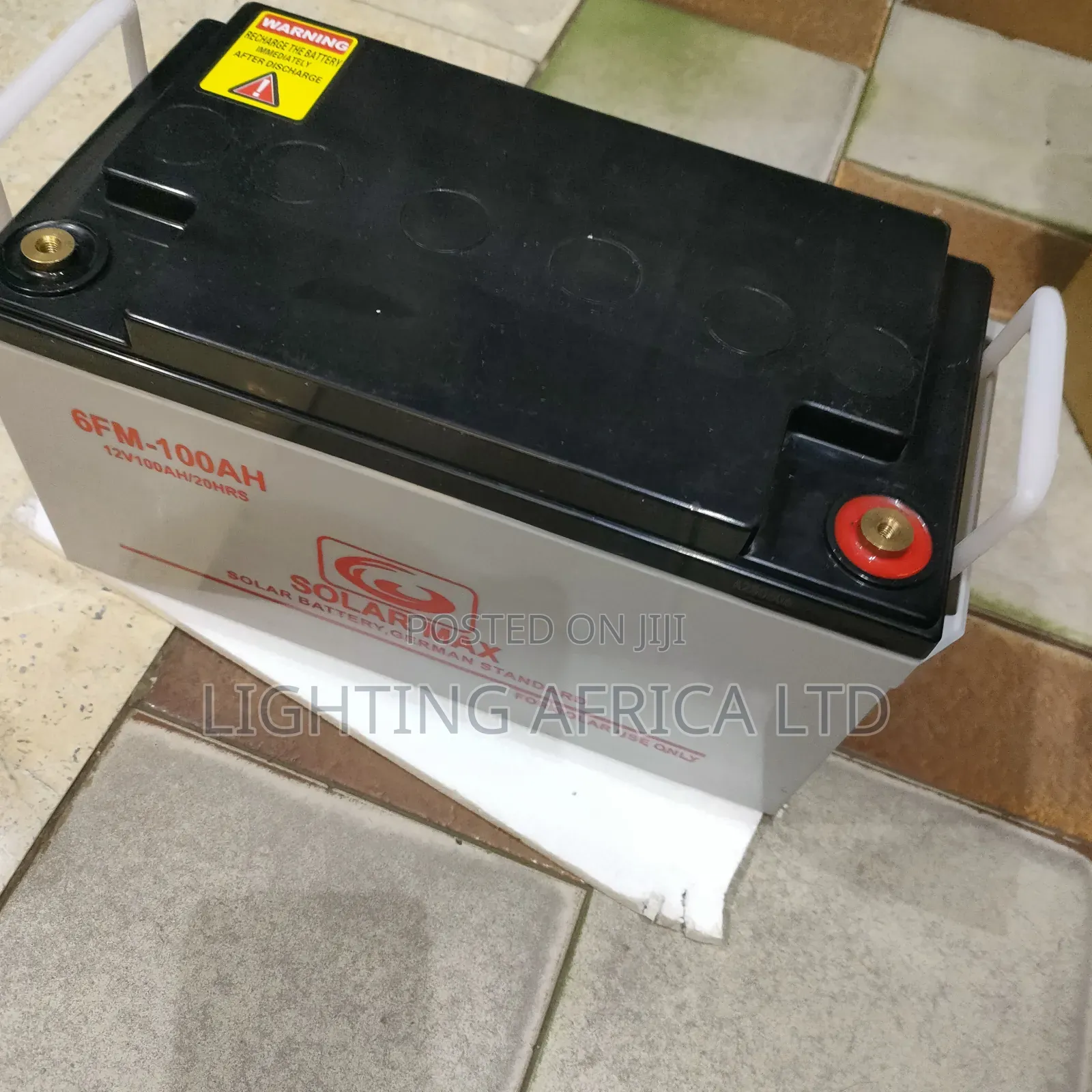 100 Ah Solar Gel Battery