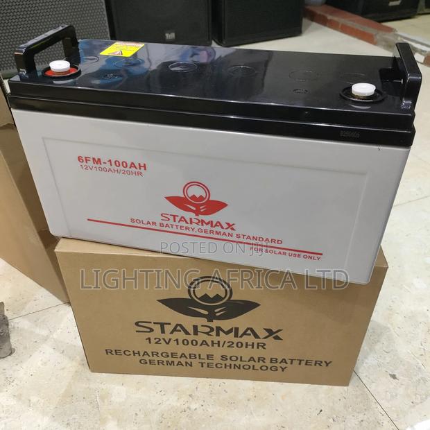 100ah/20hrs Starman Heavy Duty Gel Solar Battery