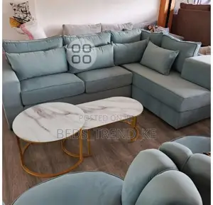 Plush Modern 6 Seater L Sofa