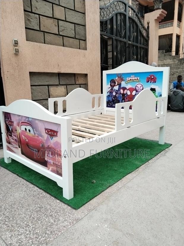 Children Bed With Cartoon Image - thumbnail 2