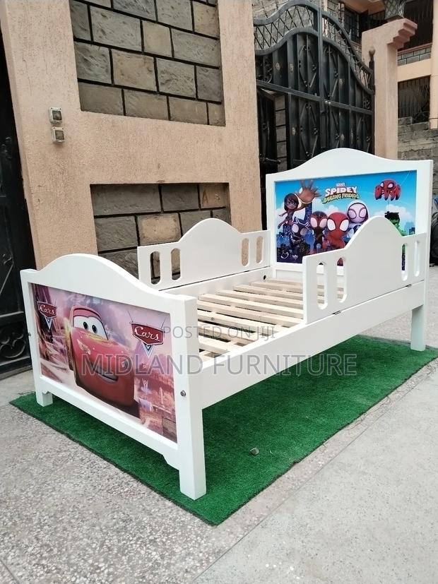 Children Bed With Cartoon Image - thumbnail 4