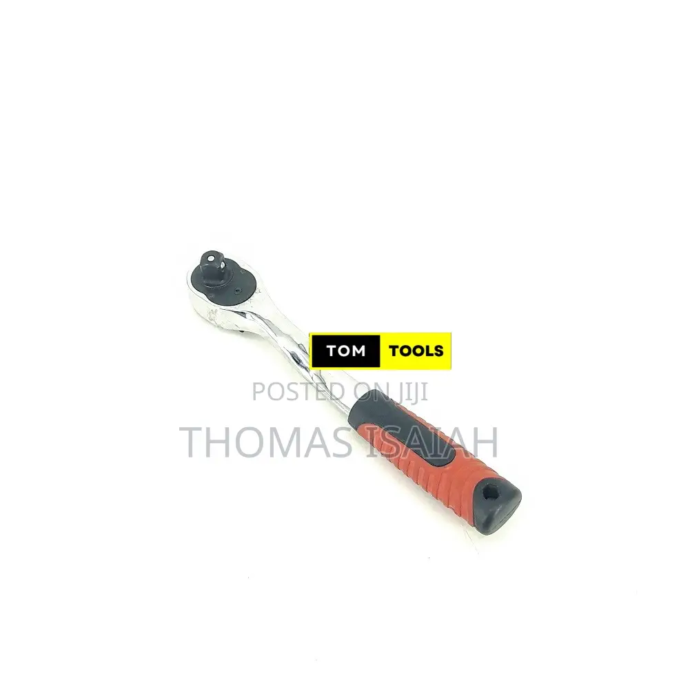 250mm 1⁄2-Inch Quick-Release Offset 72-Tooth Ratchet Handle