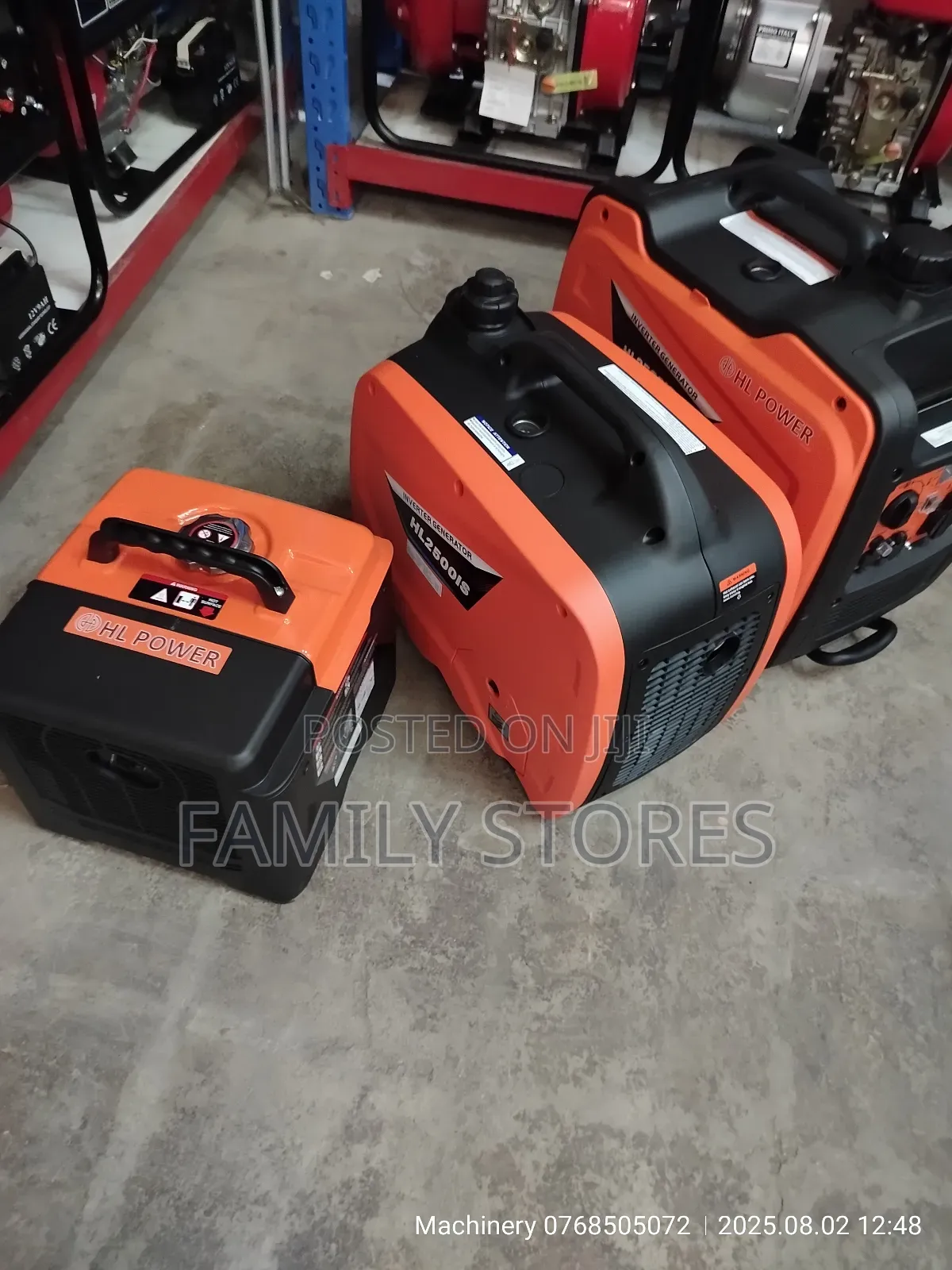 Super Silent Petrol Generator 1.5kca,2.5kva and 3.5kva.