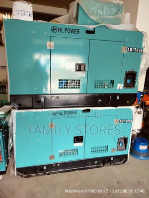 Hl Power 18.7kva Diesel Silent Generator With Inbuilt Ats.