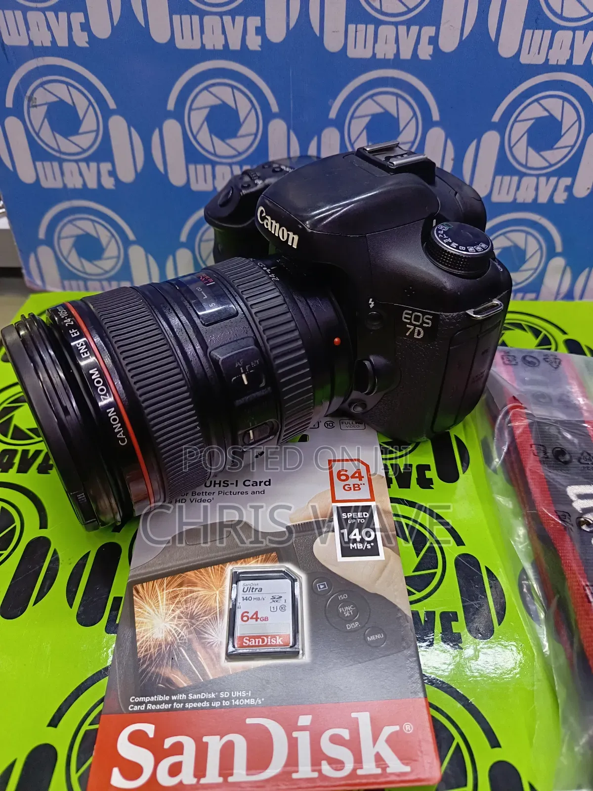Canon 7d With 24-105mm Red Ring