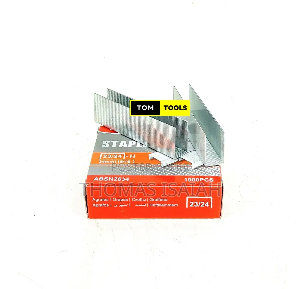 1000pcs 24mm 23 24 H Staples for 200 Sheets Stapler