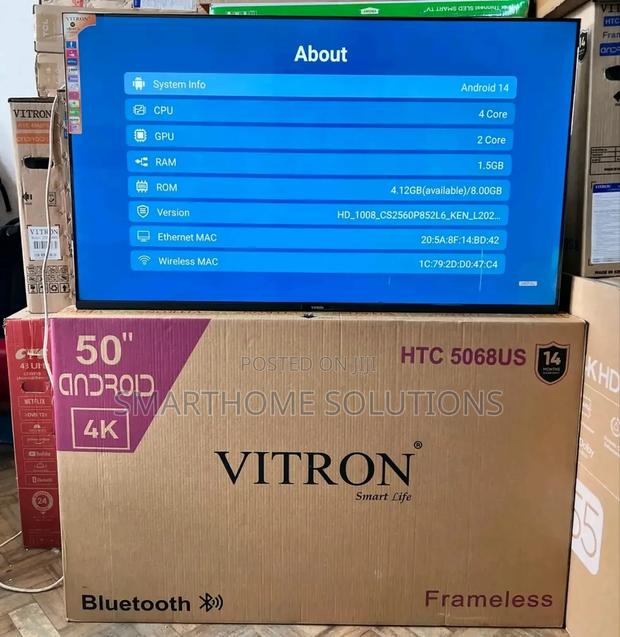 Vitron 50 Inches You Tube Android and Netflix - thumbnail 3