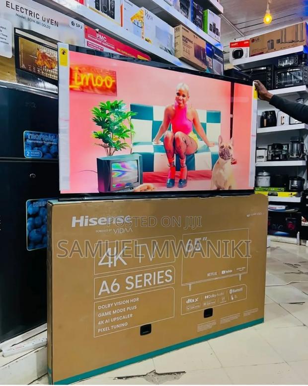 Hisense 65" A6 Series Uhd Smart Tv Bluetooth Latest Model