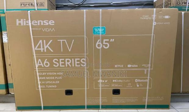 Hisense 65" A6 Series Uhd Smart Tv Bluetooth Latest Model - thumbnail 2