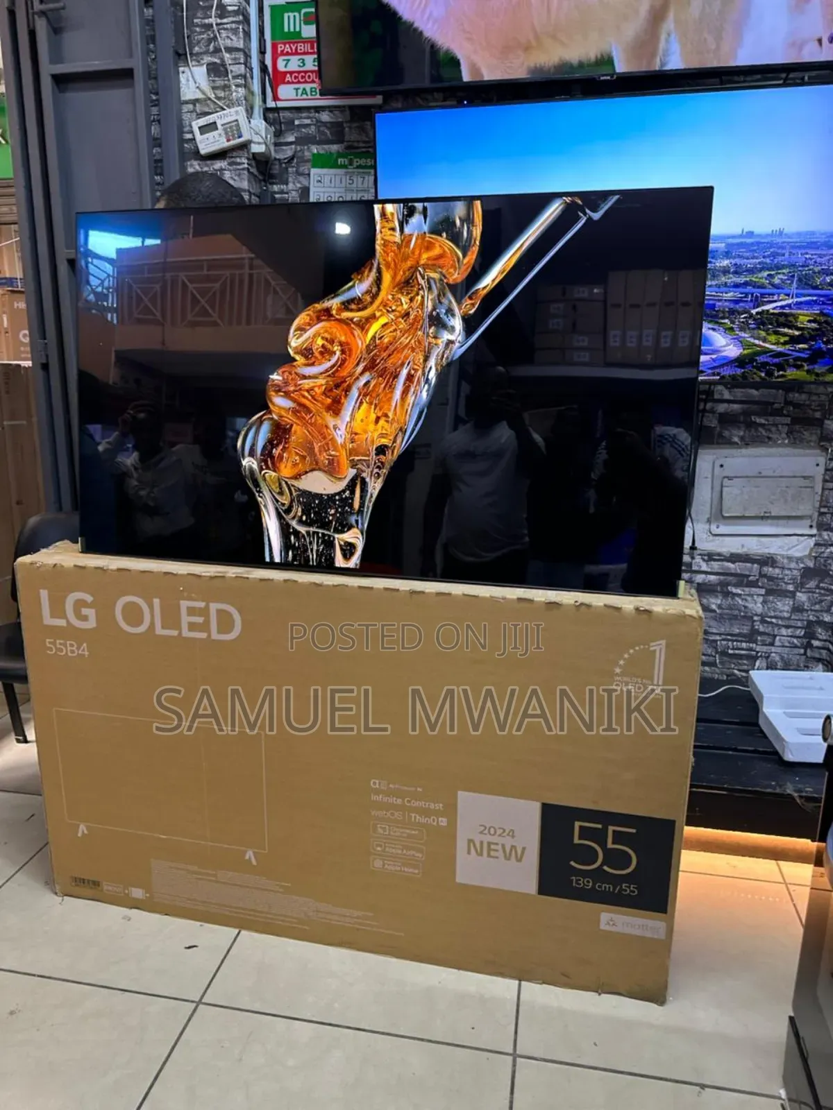 Lg 55′′ Oled 55b46 Uhd Webos Smart Tv Latest Model