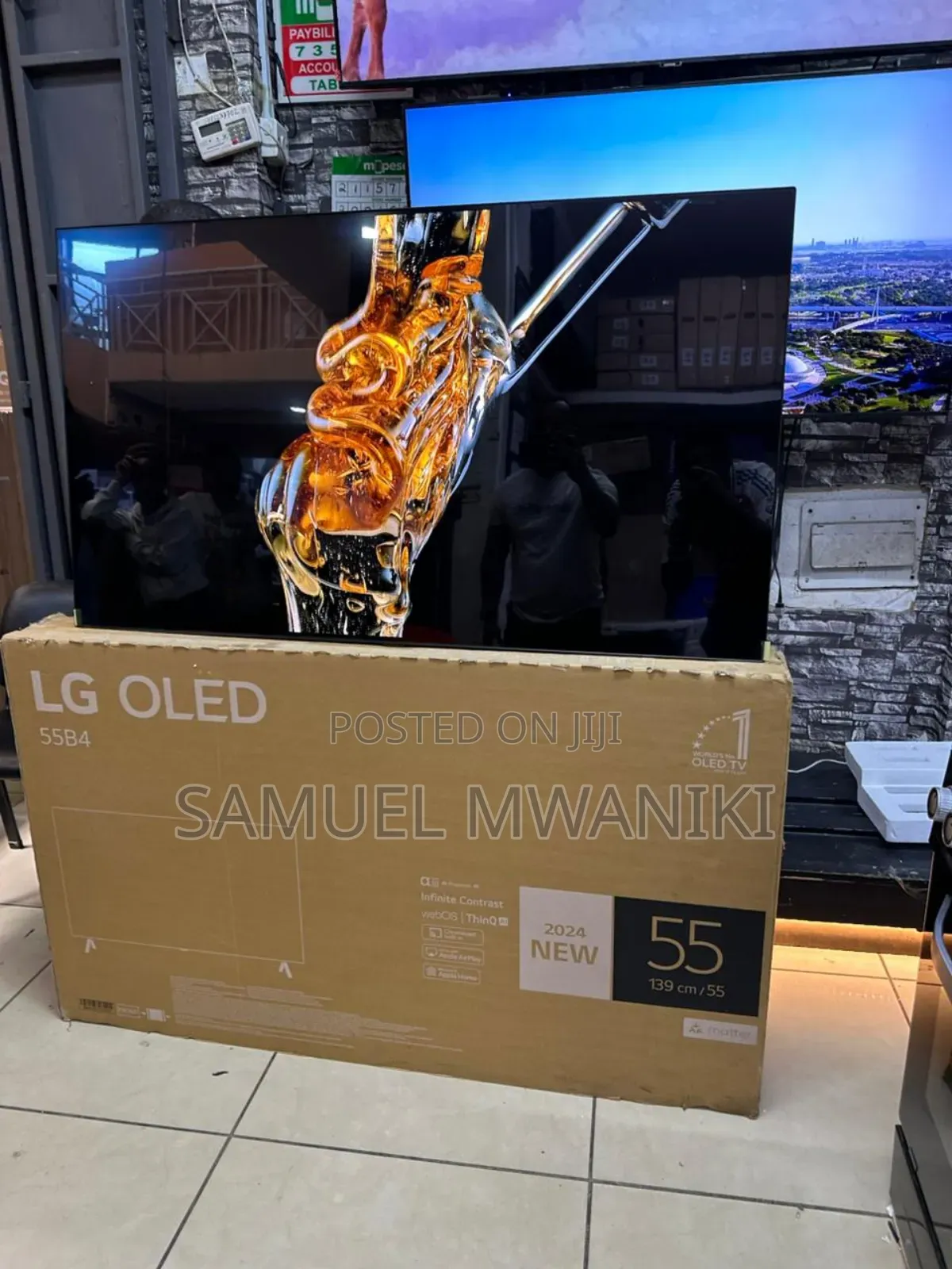 Lg 55′′ Oled 55b46 Uhd Webos Smart Tv Latest Model