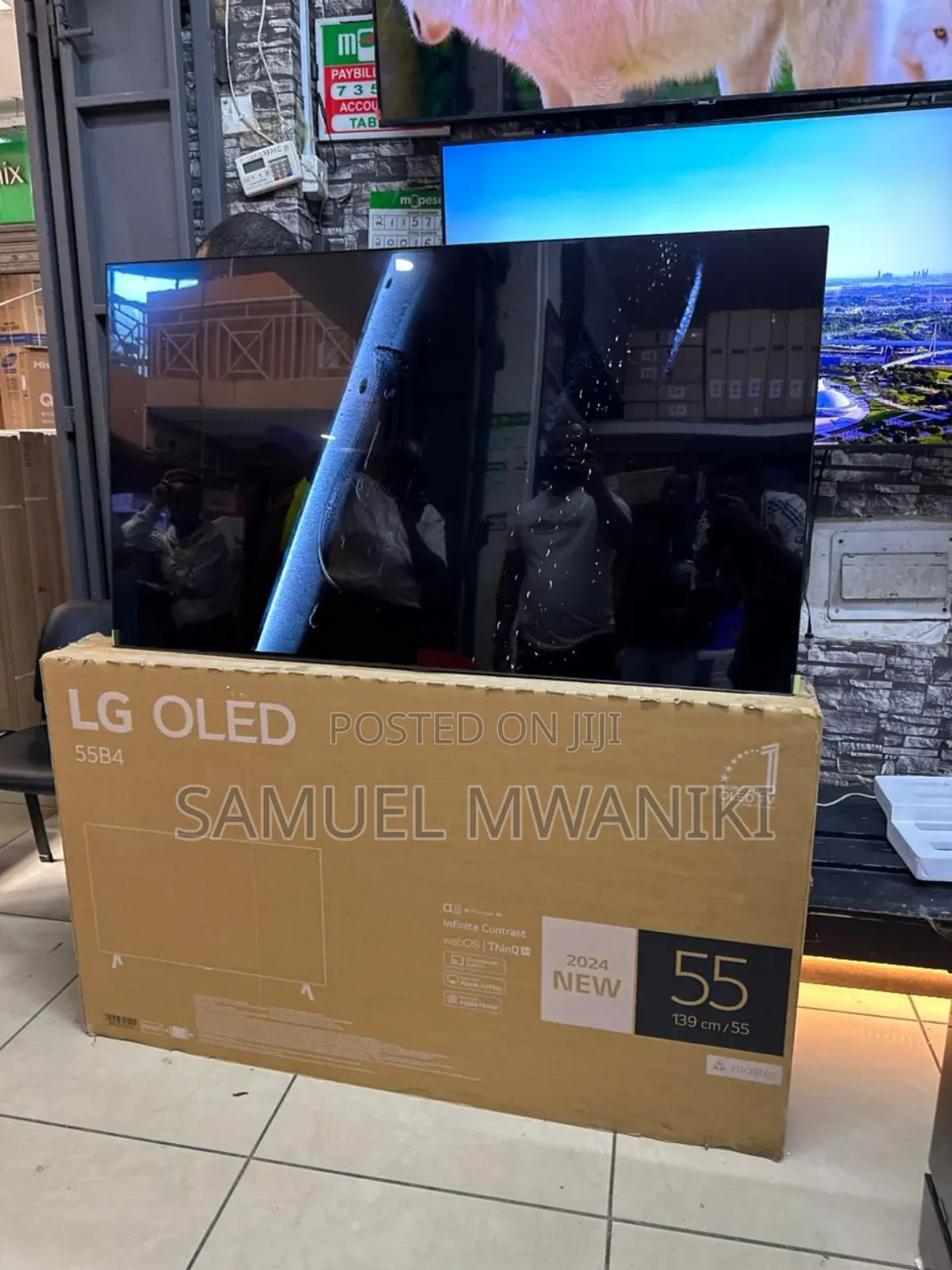 Lg 55′′ Oled 55b46 Uhd Webos Smart Tv Latest Model