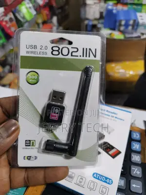300 MBPS Wireless Usb Wifi Network Adapter Lan Card W/Anten