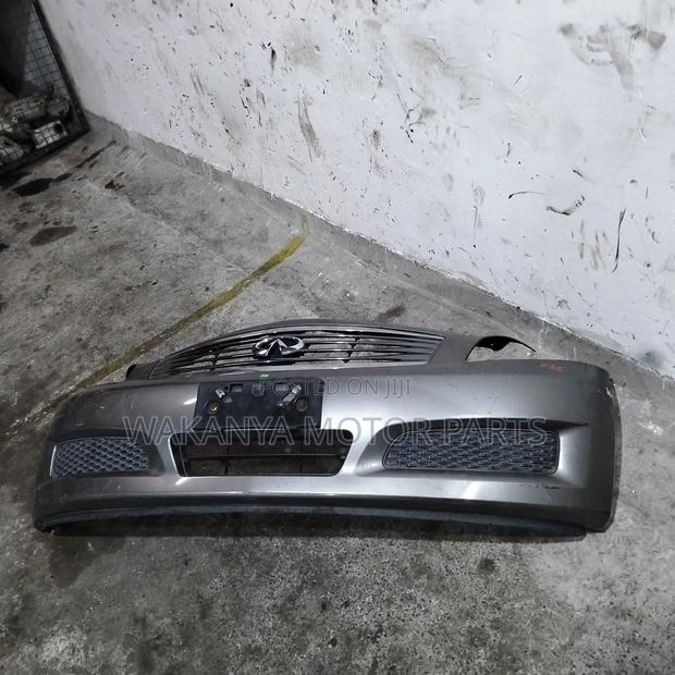 Nissan Infinity V36 Series Model 2007 Front Bumper Complete - thumbnail 3