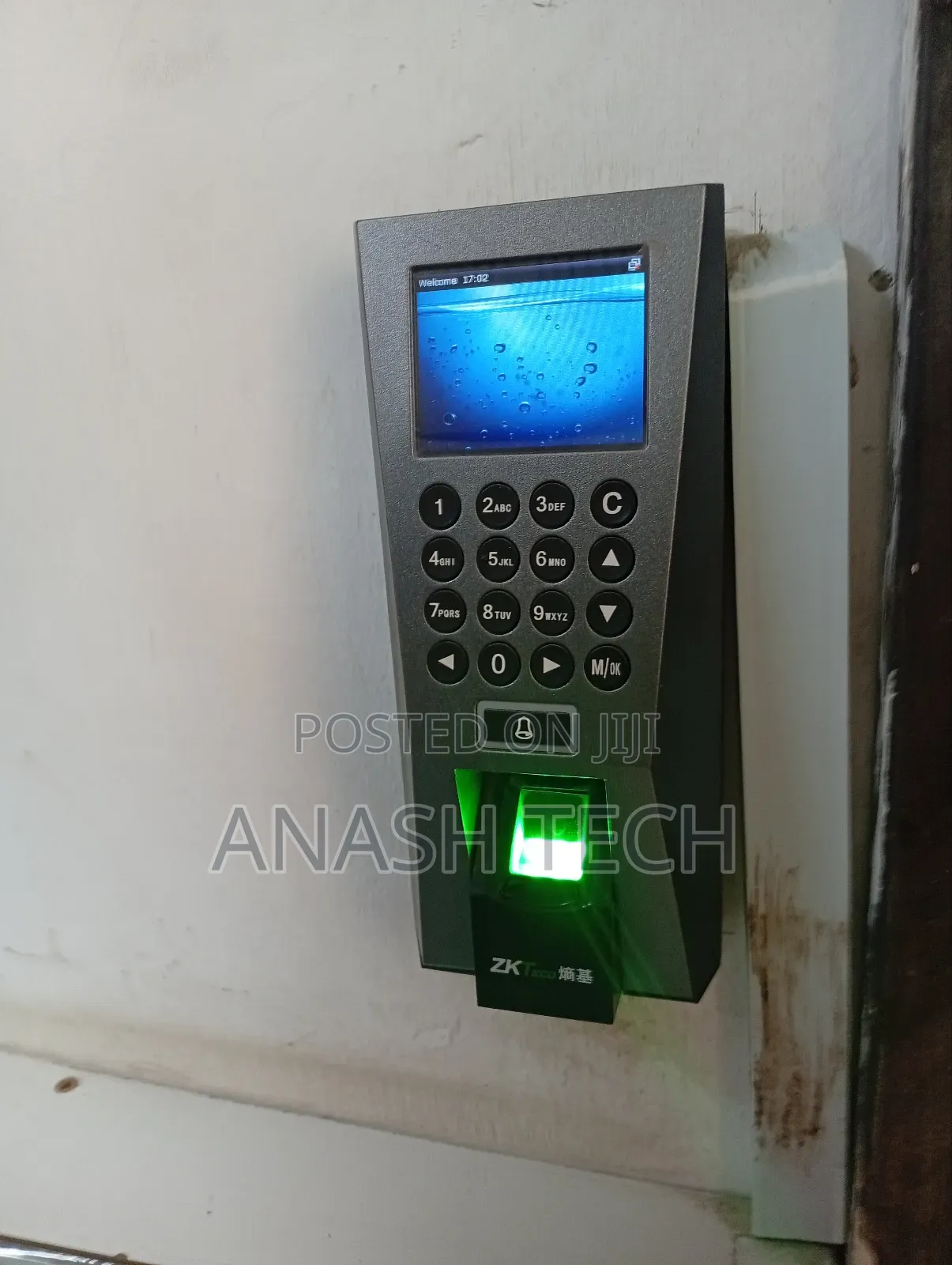E Zk F18 Standalone Biometric Fingerprint Access Control