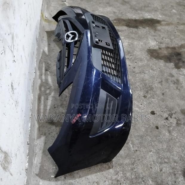 Mazda Premacy Model 2008 Front Bumper With Fog Covers - main view